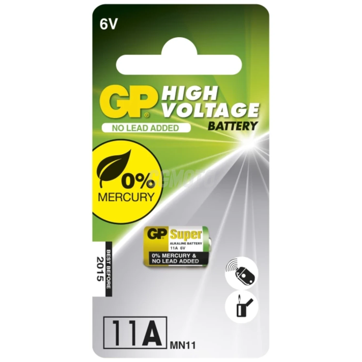 1 pila alcalina 11 A 6 V Super 
