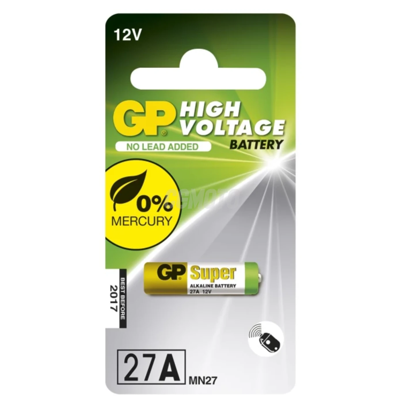 1 pila alcalina 27 A 12 V Super 