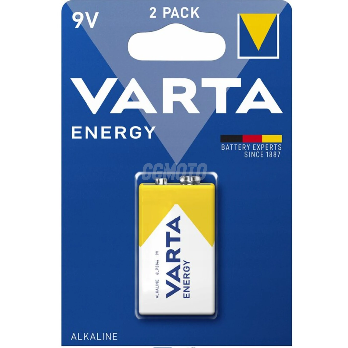 1 pila alcalina 6LR61 9 V Energy 