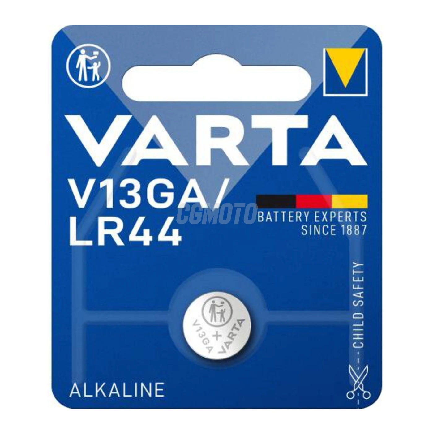 1 pila alcalina AG13 1,5 V 125 mAh