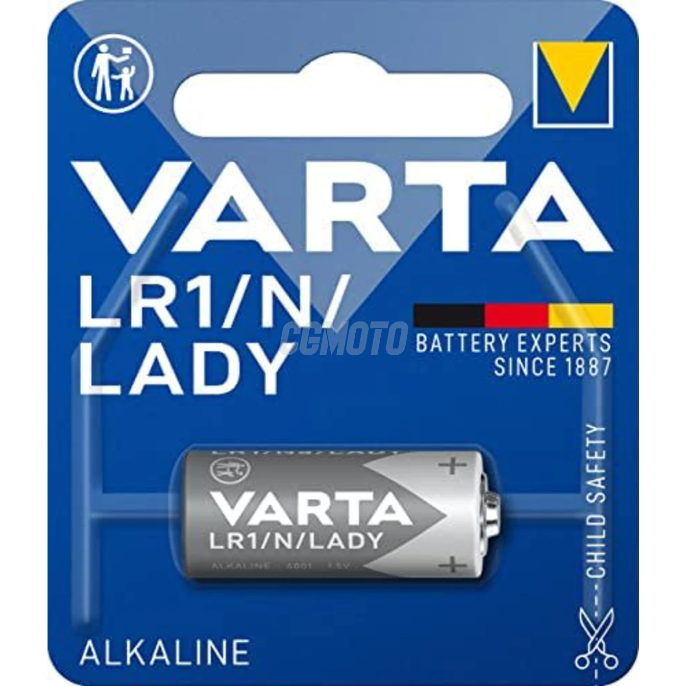 1 pila alcalina LR1 1,5 V 