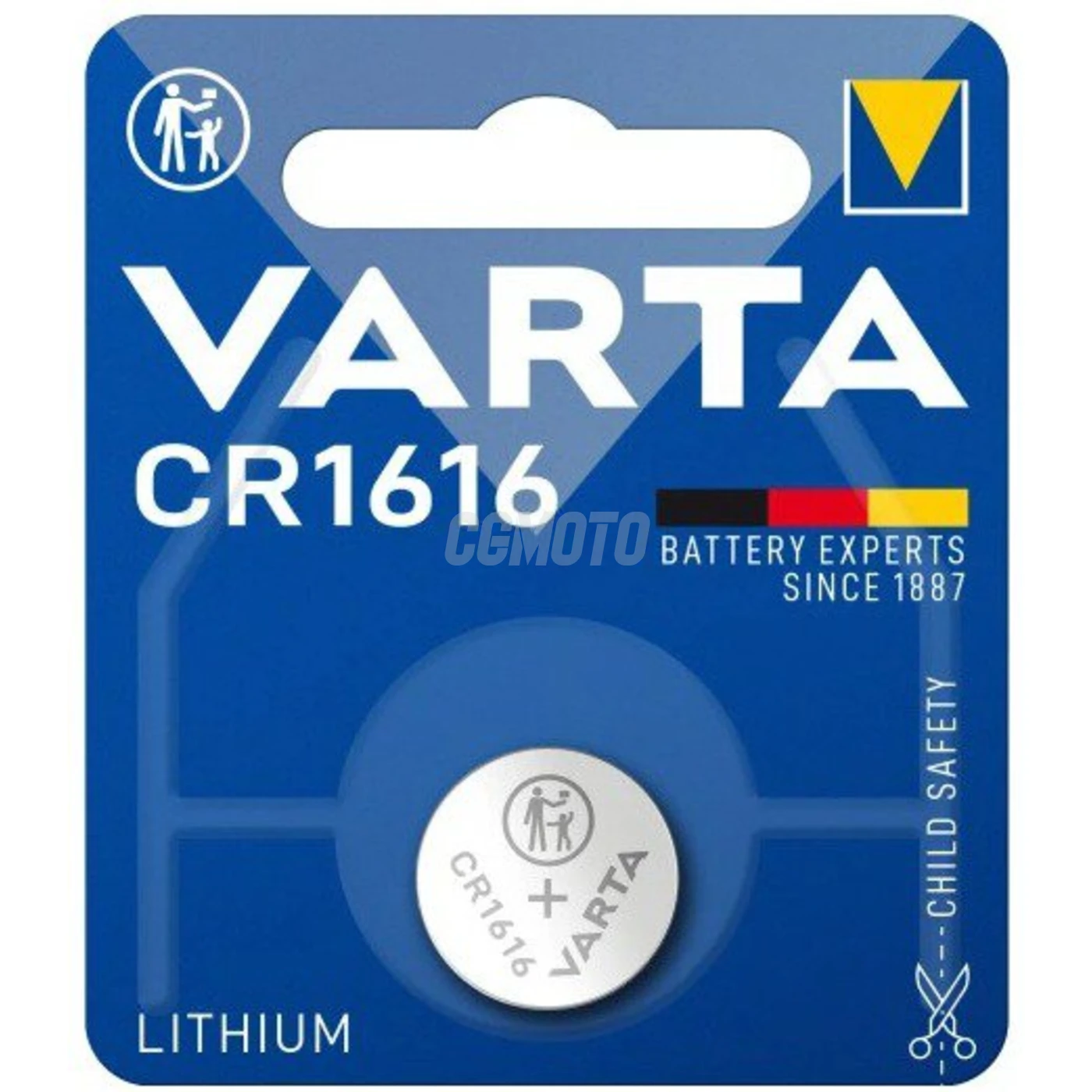 1 pila de botÃ³n de litio CR1616 3 V 55 mAh