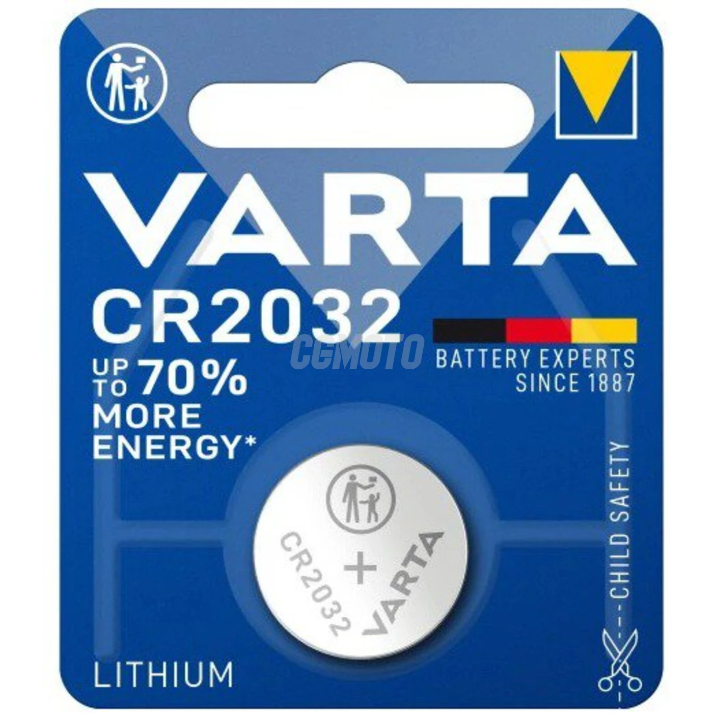 1 pila de botÃ³n de litio CR2032 3 V 230 mAh