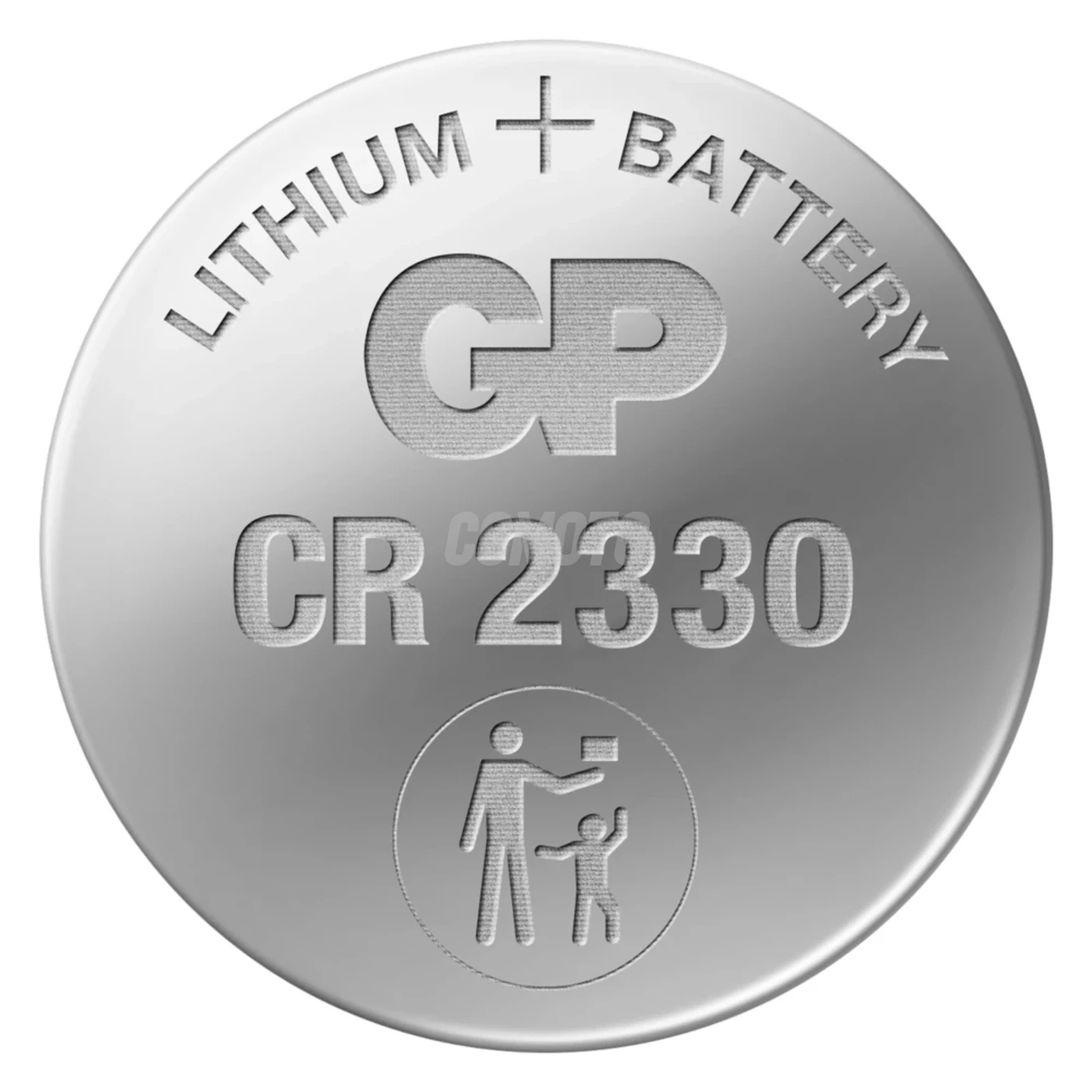 1 pila de botón de litio CR2330 3 V 