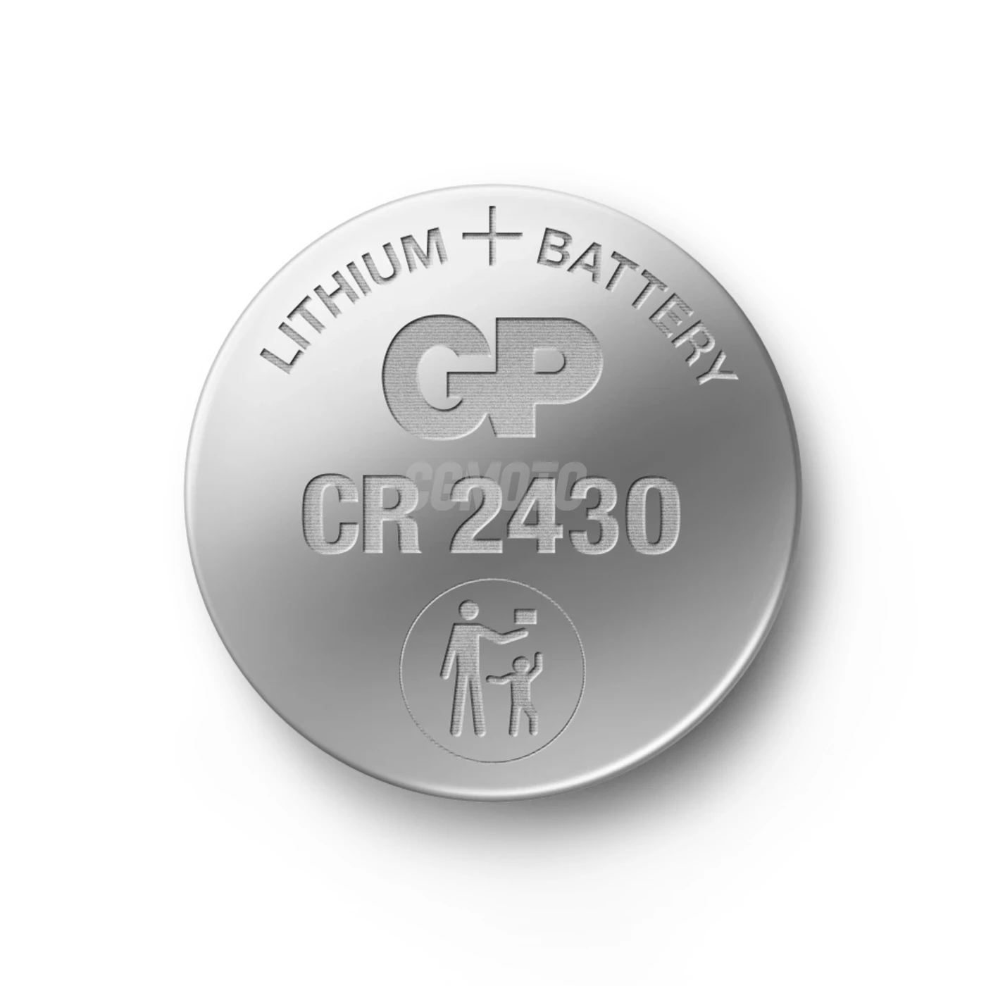 1 pila de botón de litio CR2430 3 V 