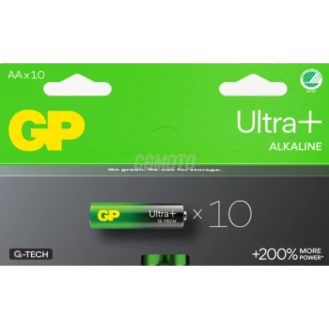 10 pilas alcalinas AA 1,5 V Ultra Plus 