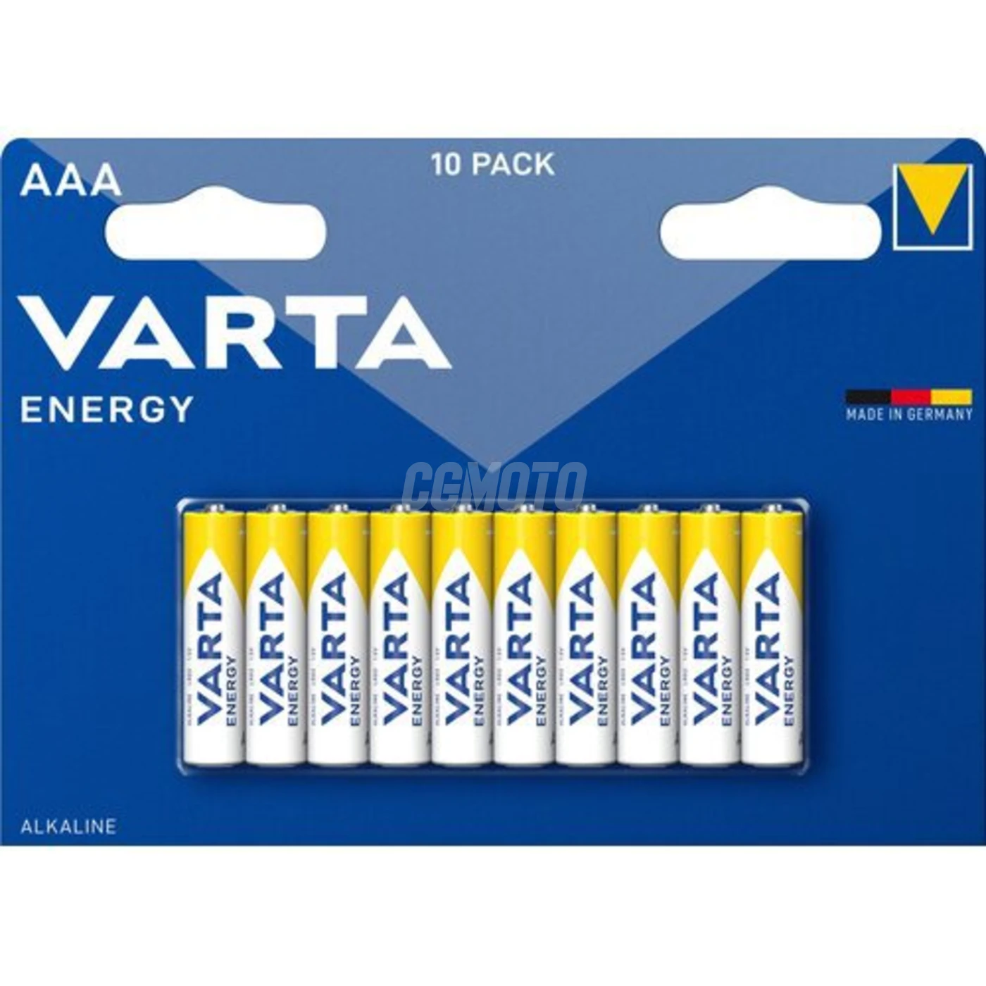 10 pilas alcalinas LR03/AAA 1,5 V Energy 
