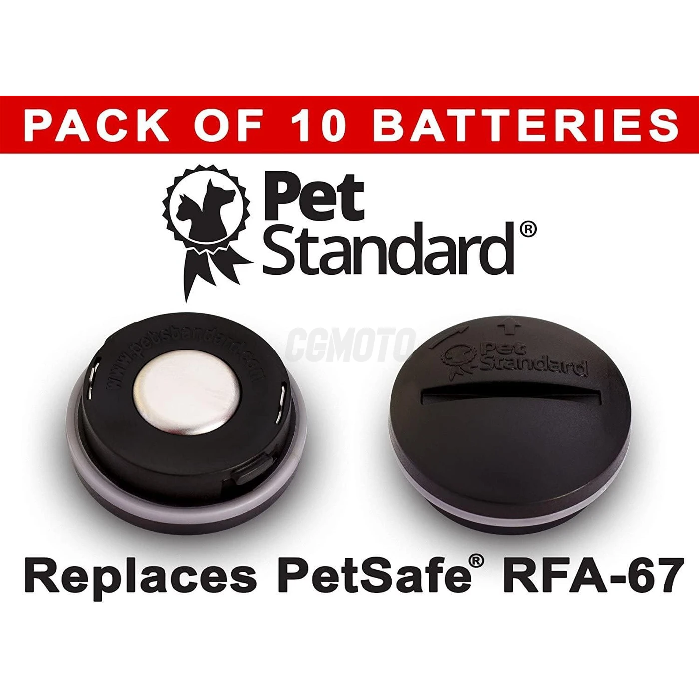 10 pilas para collar anti ladridosRFA-67 6 V 
