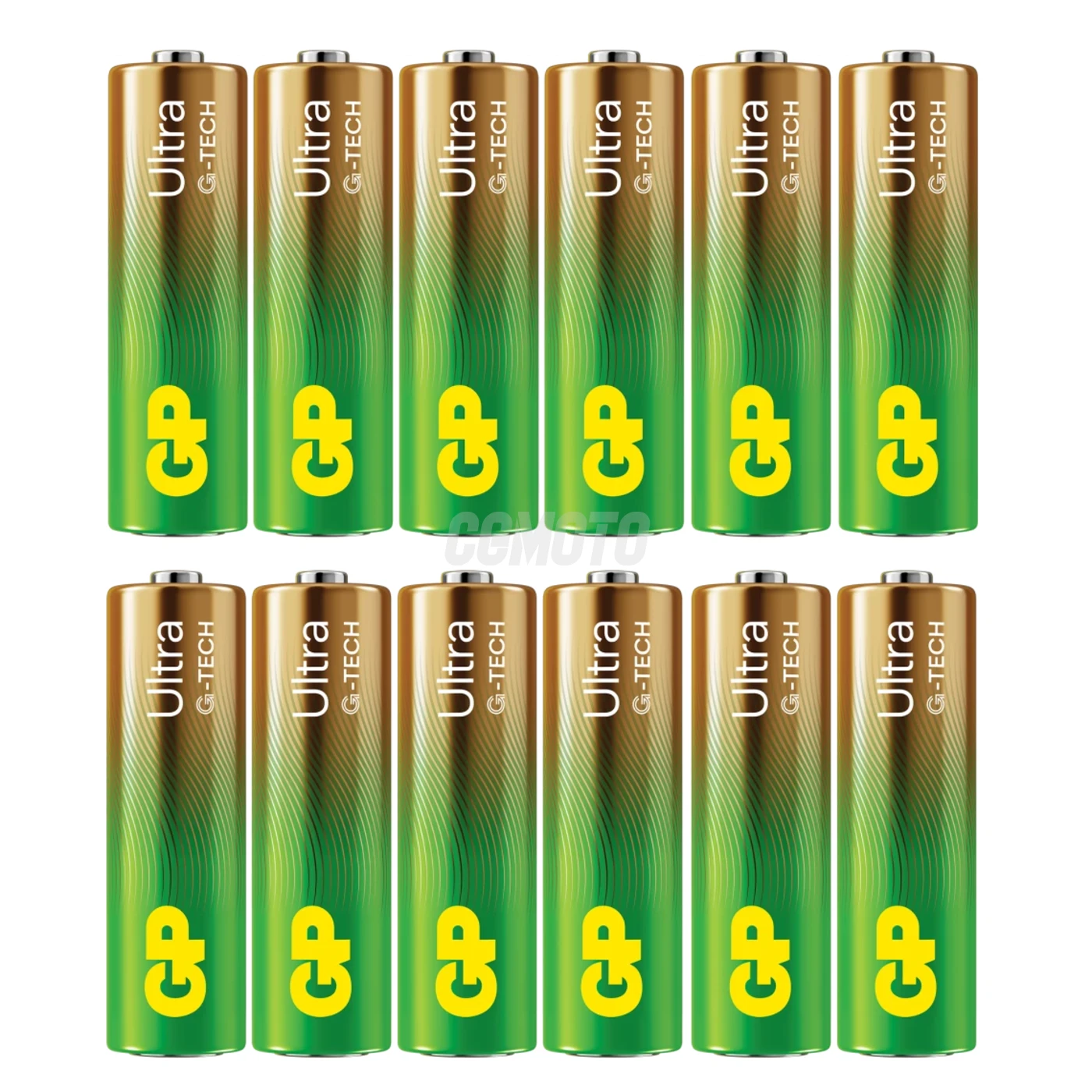 12 pilas alcalinas AA 1,5 V Ultra 