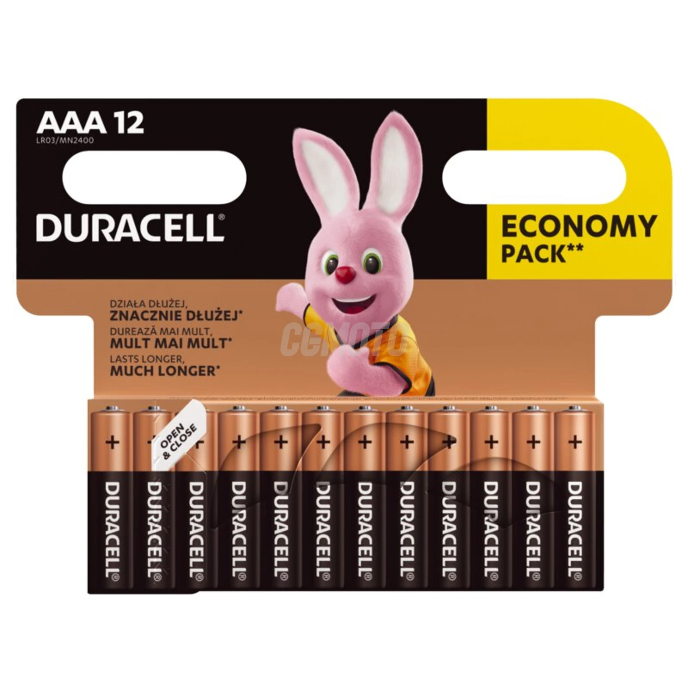 12 pilas alcalinas AAA 1,5 V Basic 