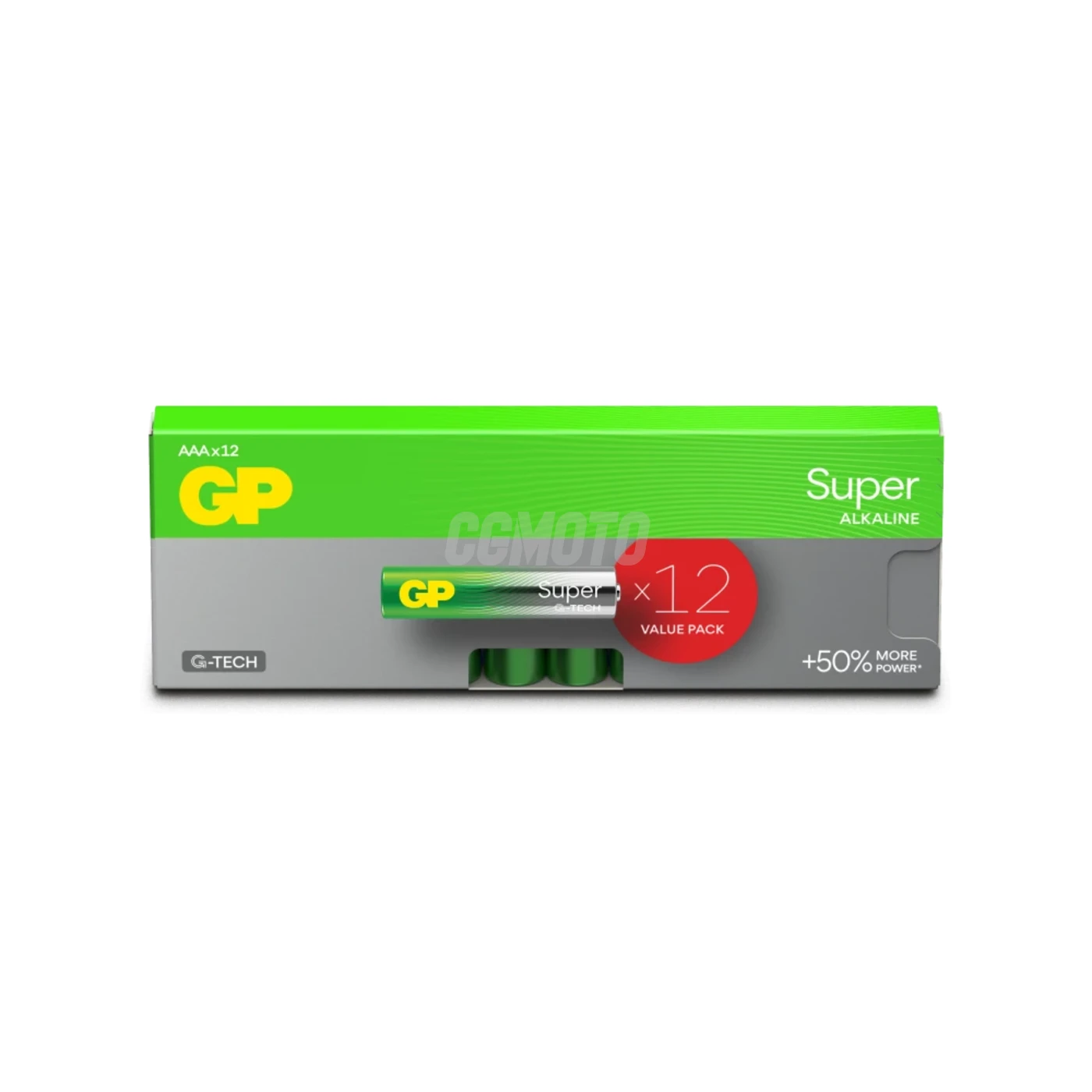 12 pilas alcalinas AAA 1,5 V Super 