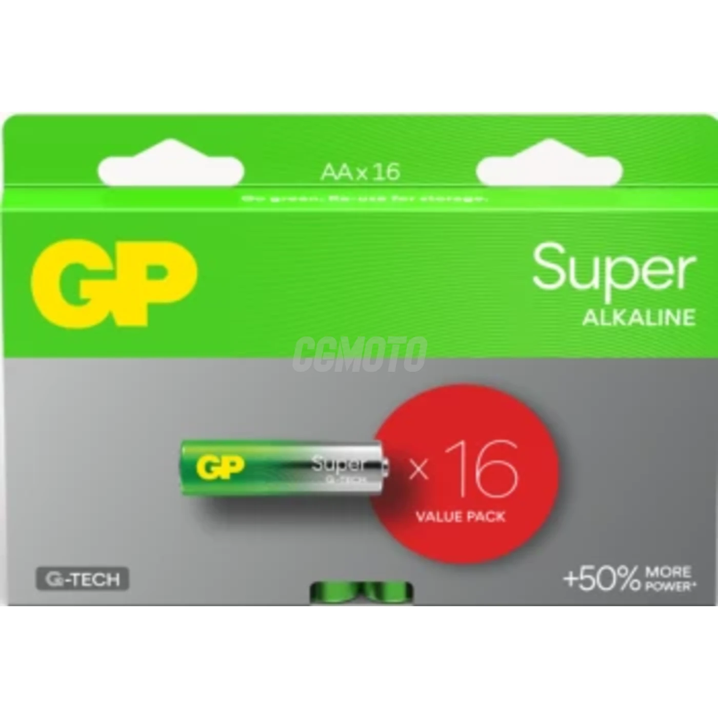 16 pilas alcalinas AAA 1,5 V Super 