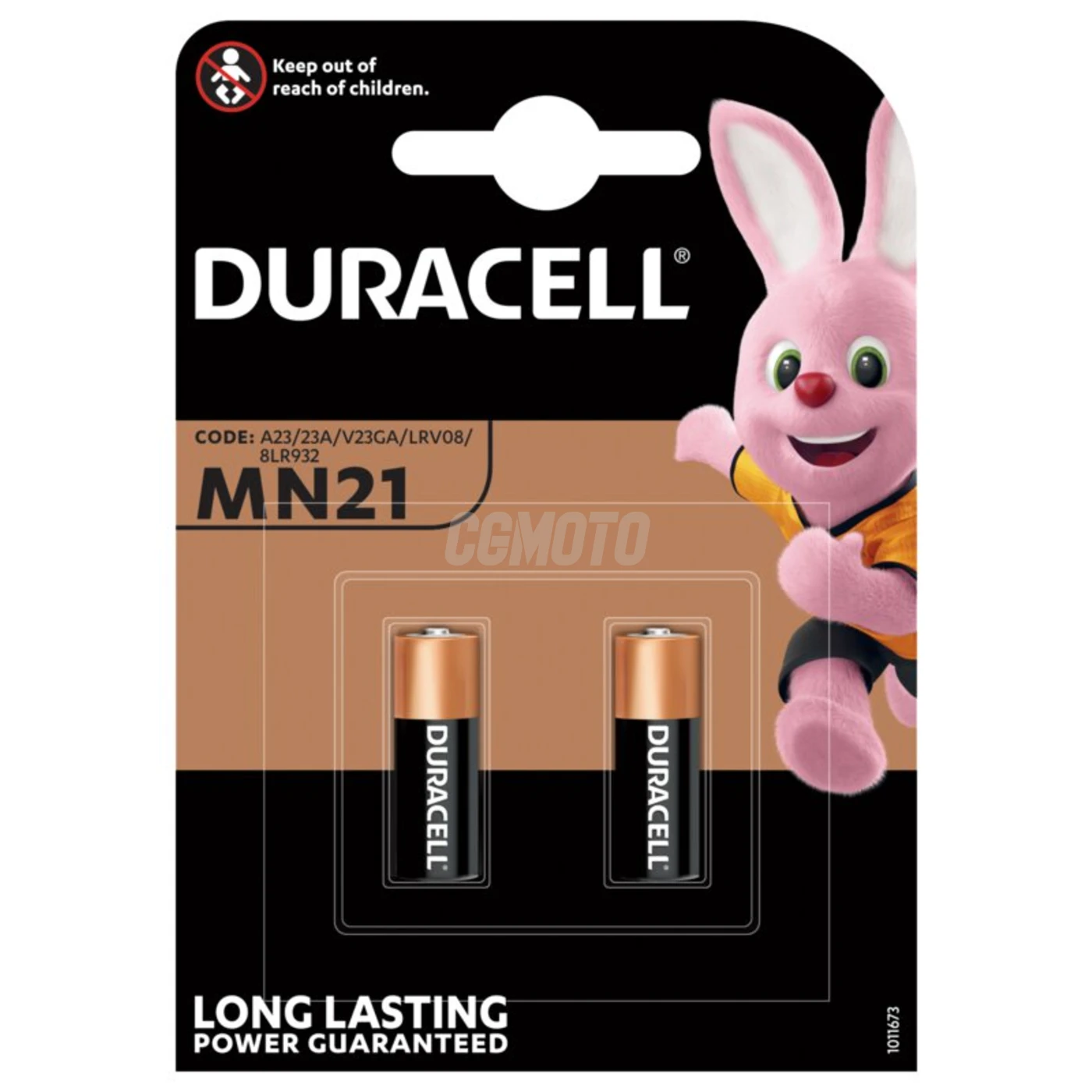 2 pilas alcalinas 23A 12 V 