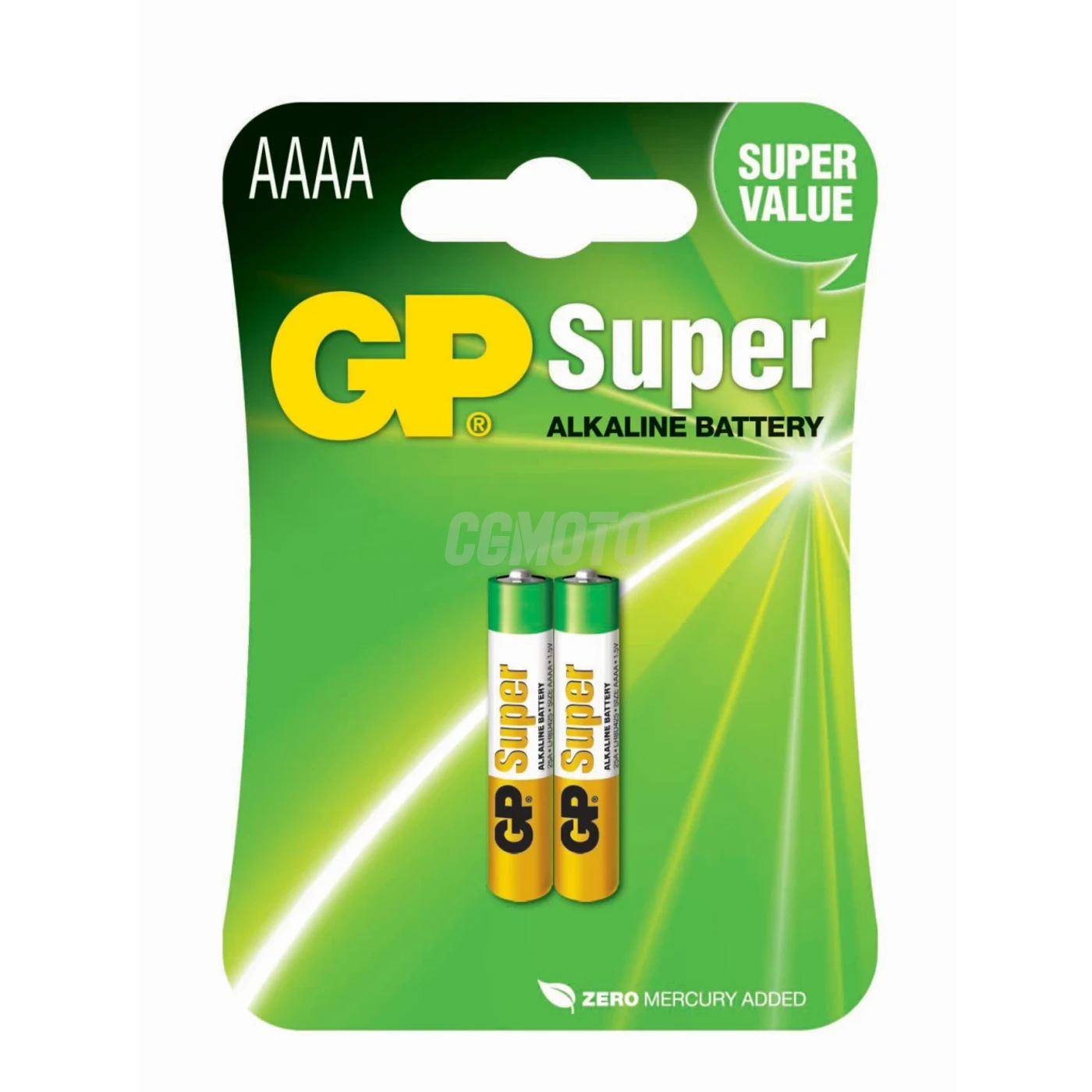 2 pilas alcalinas AAAA 1,5 V Super 