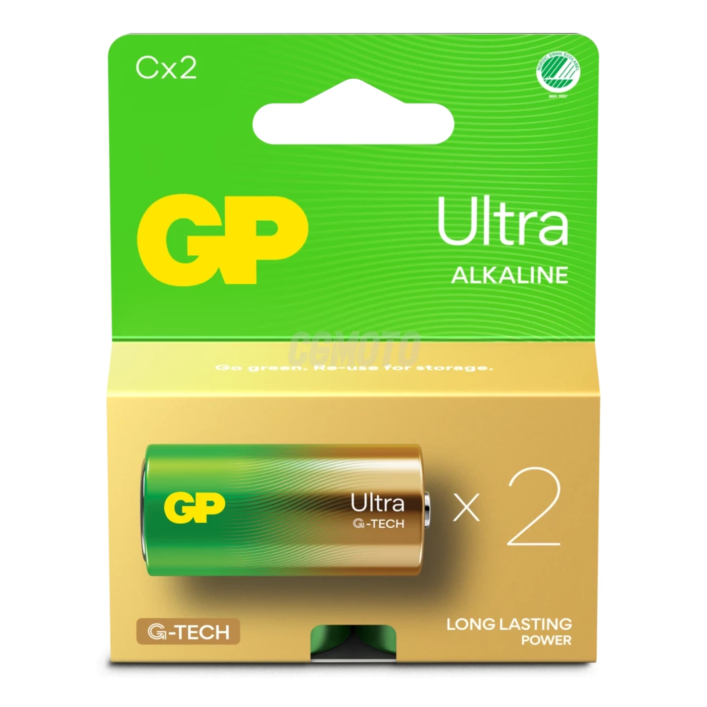 2 pilas alcalinas C 1,5 V Ultra 