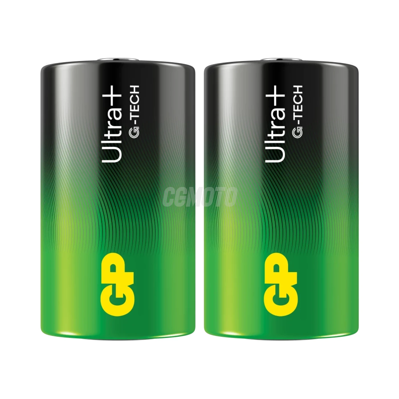 2 pilas alcalinas D 1,5 V Ultra Plus 