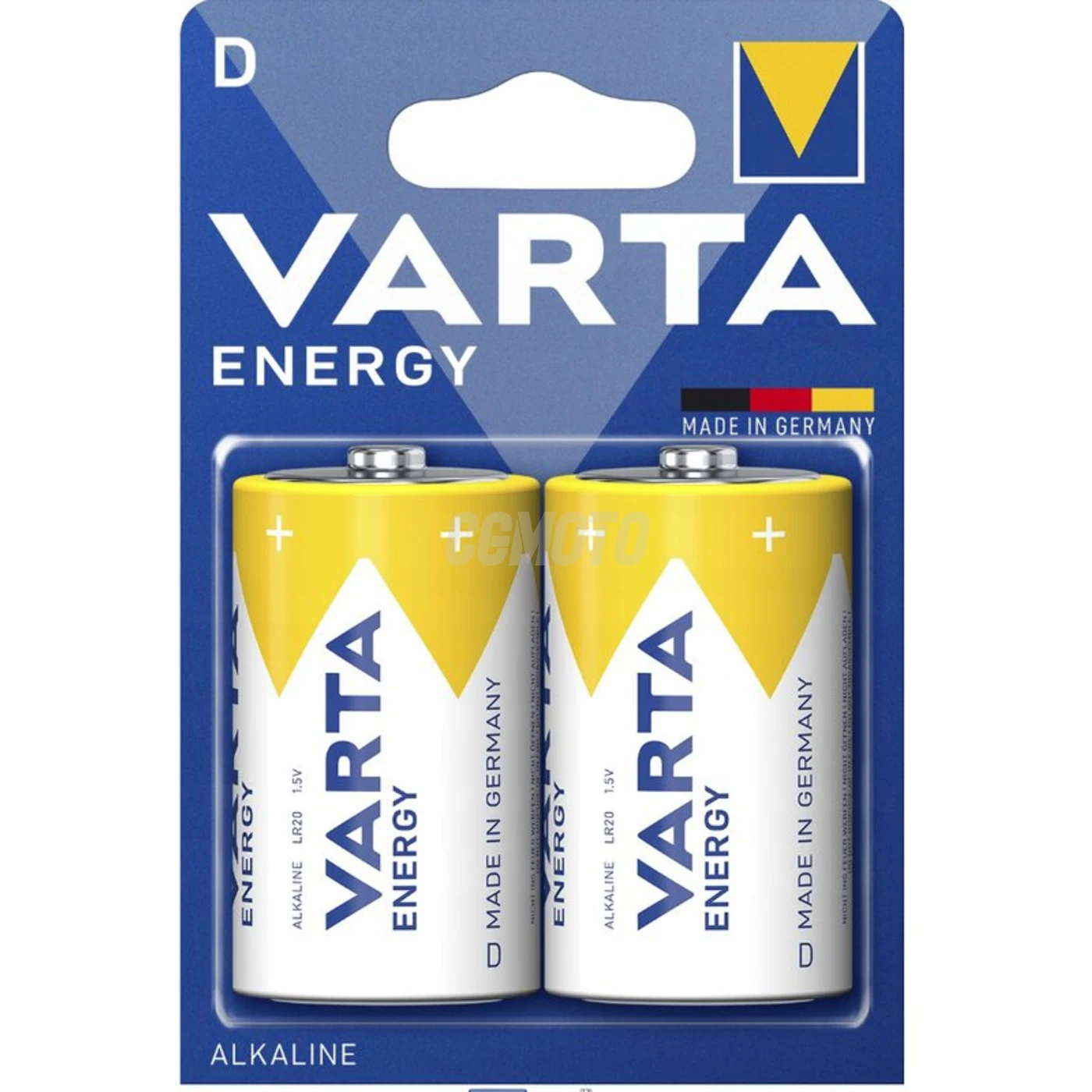 2 pilas alcalinas LR20/D 1,5 V Energy 