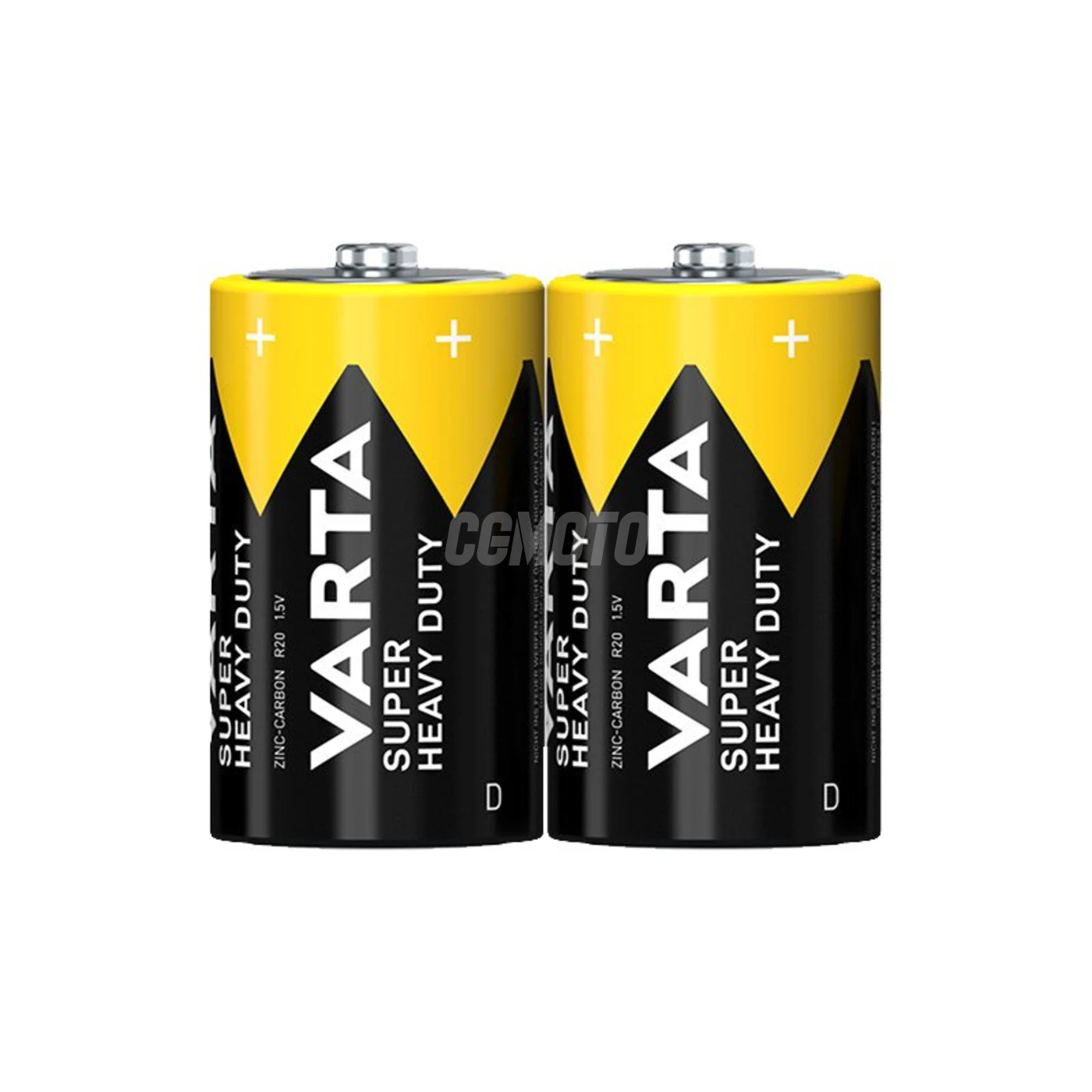 2 pilas de zinc-carbón LR20/D 1,5 V Superlife 