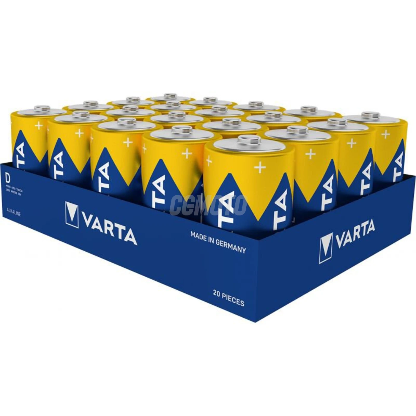 20 pilas alcalinas LR20/D 1,5 V Industriel PRO 17 000 mAh