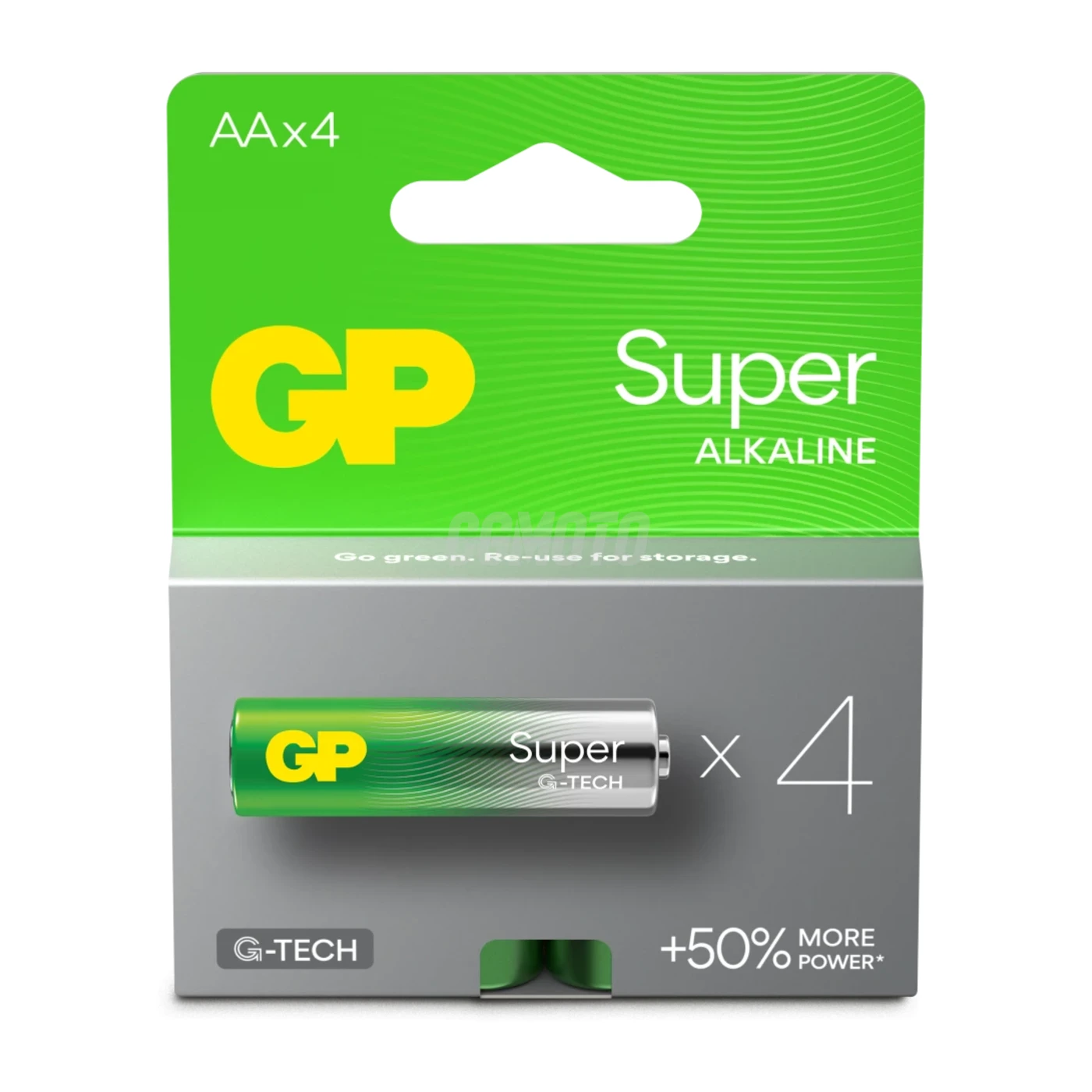4 pilas alcalinas AA 1,5 V Super 