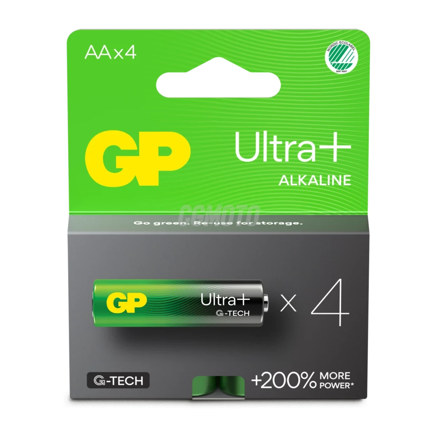 4 pilas alcalinas AA 1,5 V Ultra Plus 