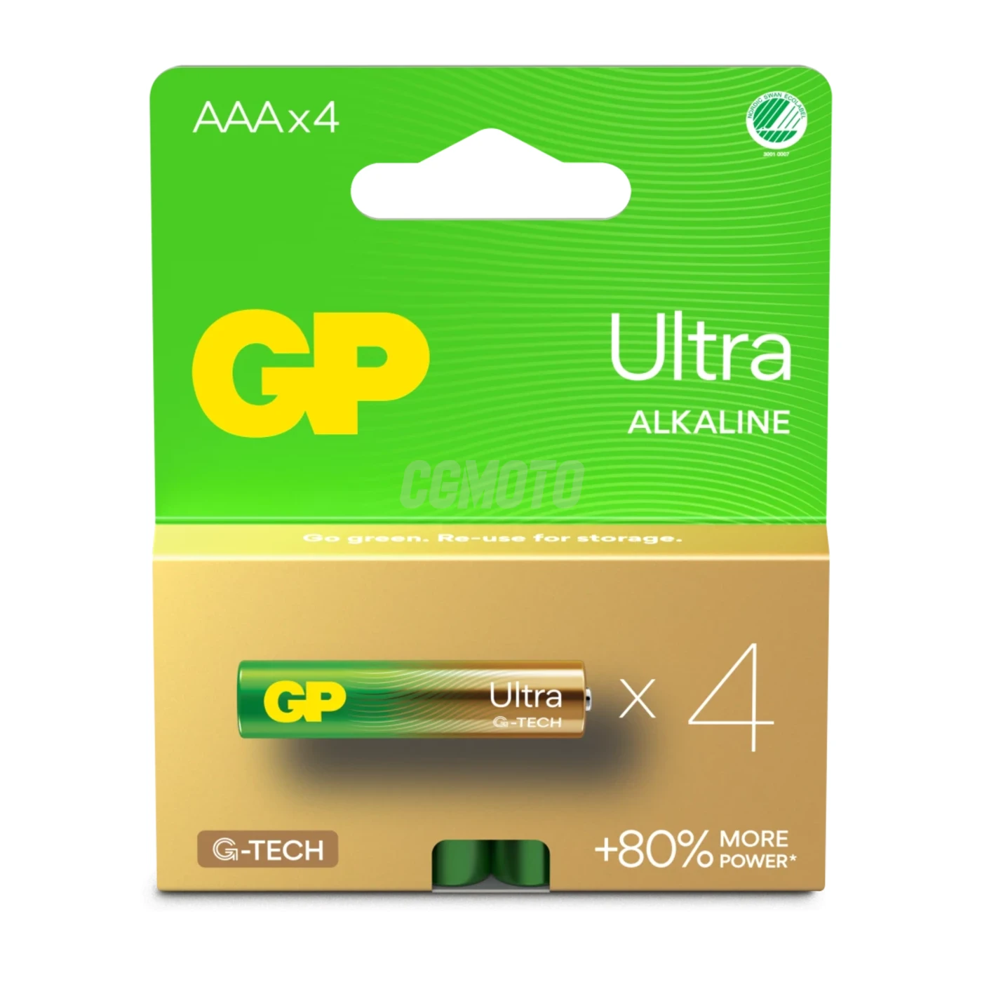 4 pilas alcalinas AAA 1,5 V Ultra 
