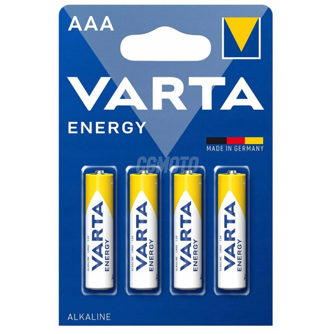 4 pilas alcalinas LR03/AAA 1,5 V Energy 