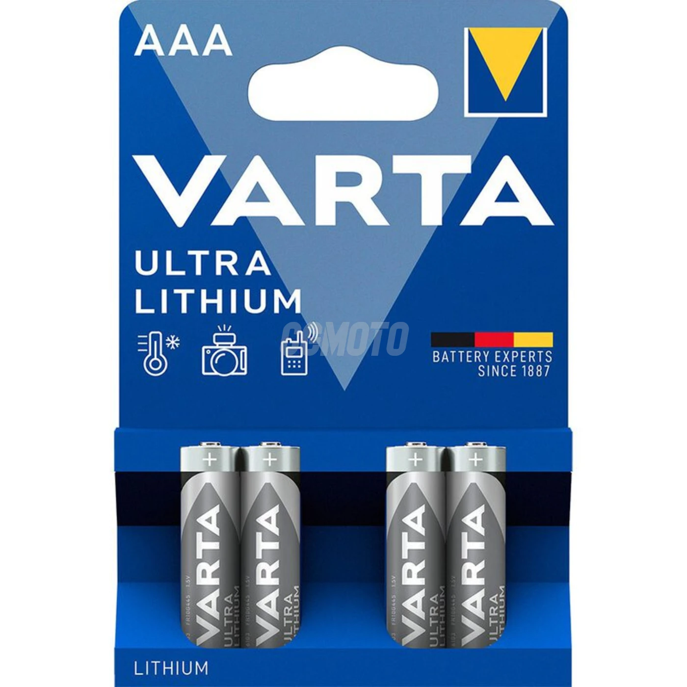 4 pilas de litio LR03/AAA 1,5 V Ultra 