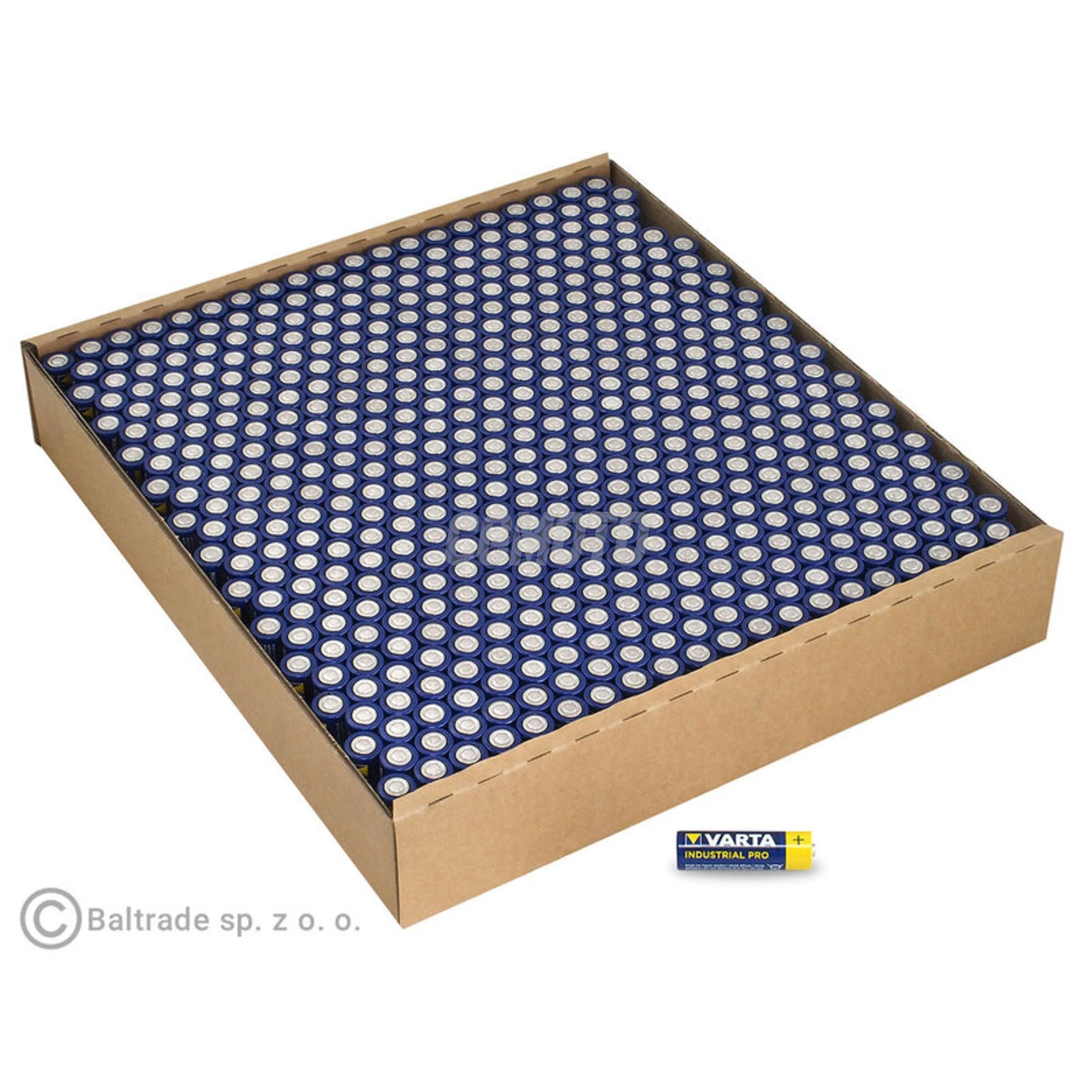 500 pilas alcalinas LR03/AAA 1,5 V Industriel PRO 1250mAh