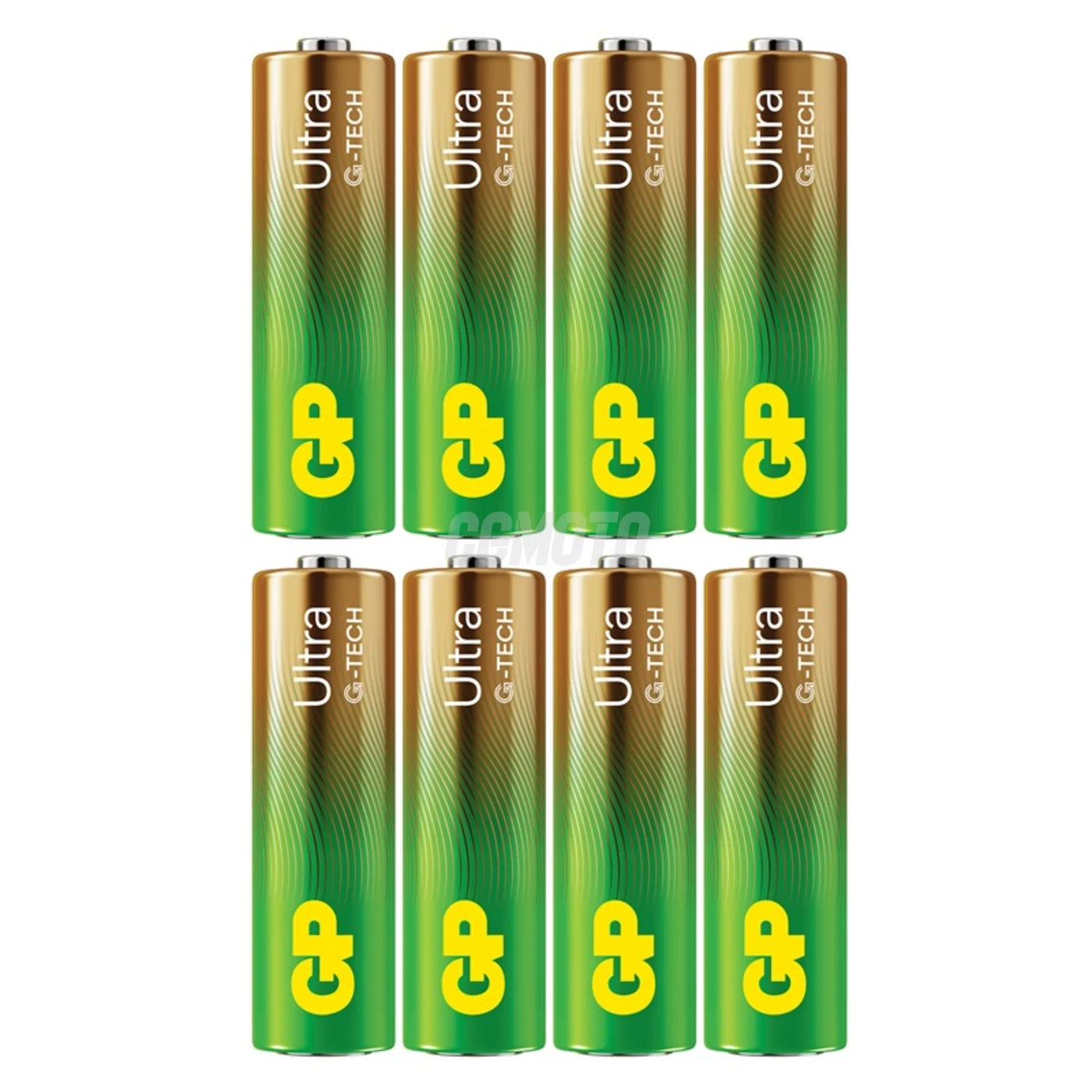 8 pilas alcalinas AA 1,5 V Ultra 