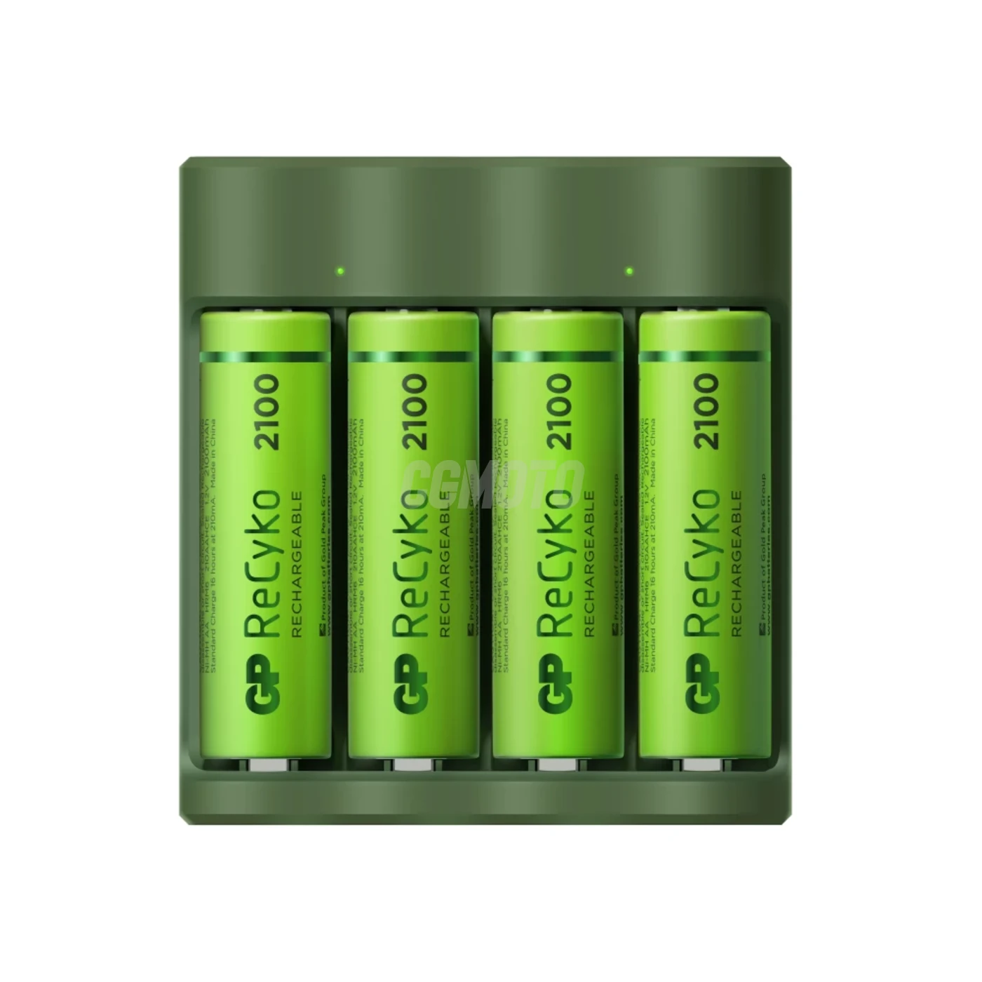 Cargador 6 horas GP B421 (USB) + 4 pilas NiMH AA 2000 mAh