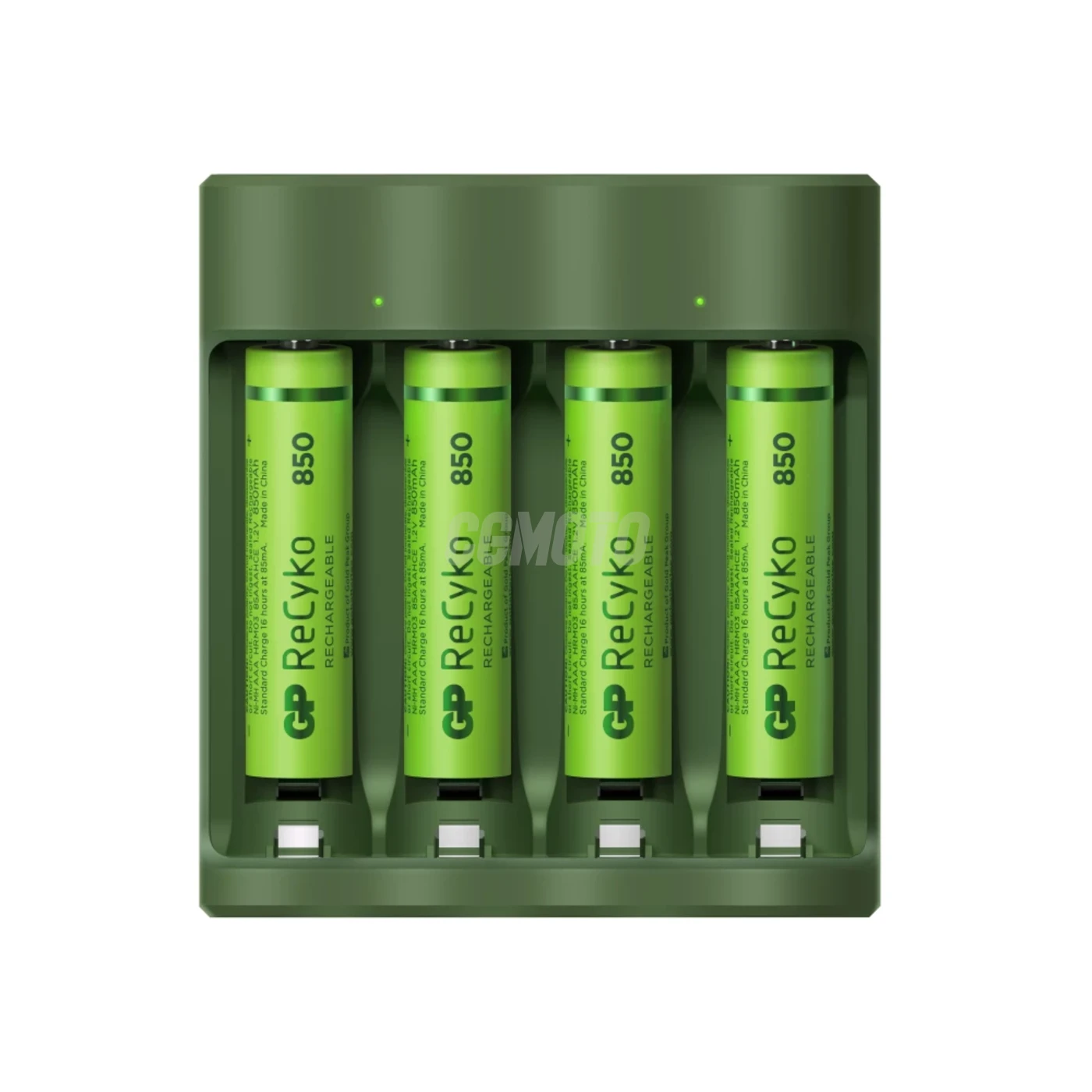 Cargador 6 horas GP B421 (USB) + 4 pilas NiMH AAA 850 mAh