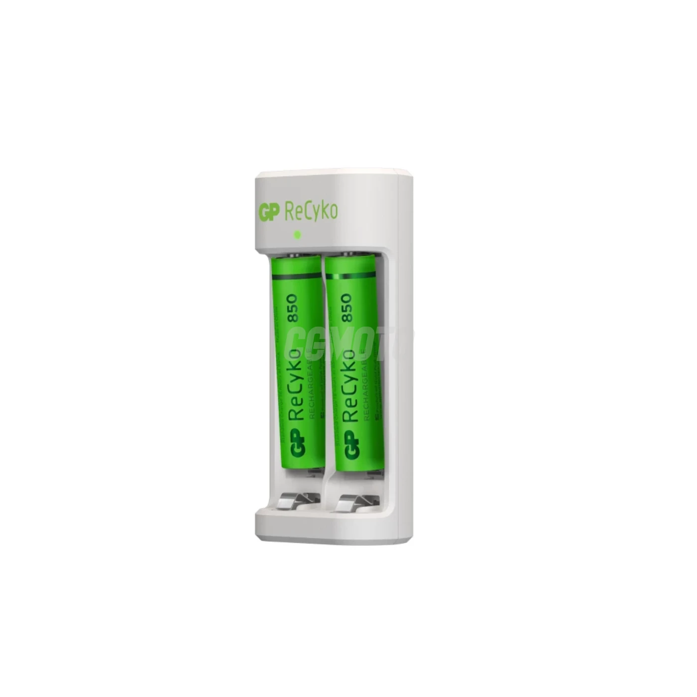 Cargador estándar GP E211 + 2 pilas NiMH AAA 850 mAh
