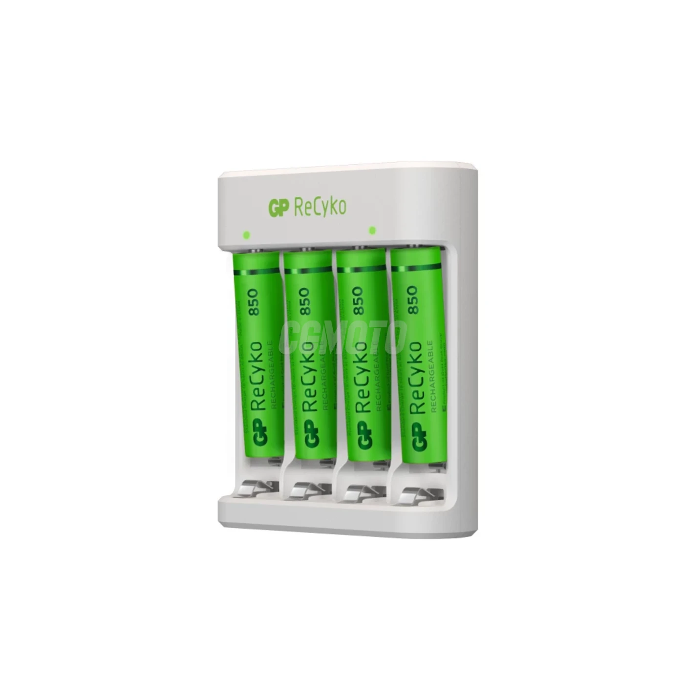 Cargador estándar GP E411 + 4 pilas NiMH AAA 800 mAh