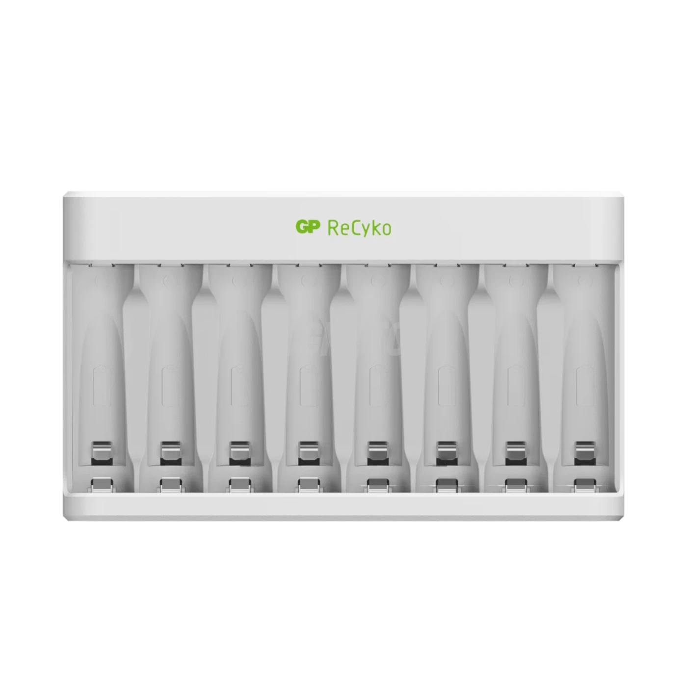 Cargador estándar GP E811 + 8 pilas NiMH 4xAA 2100mAh + 4xAAA 850mah