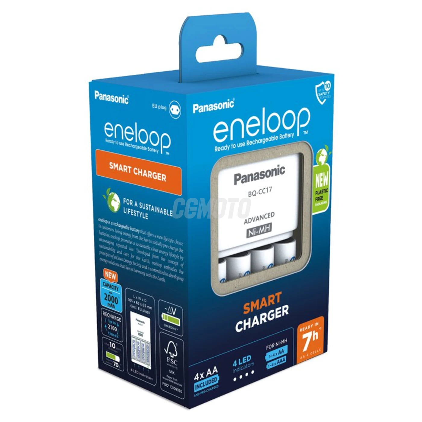 Cargador NIMH BQ-CC17+4 