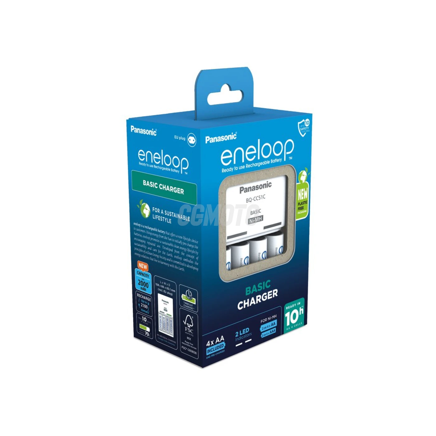 Cargador NIMH BQ-CC51+4 