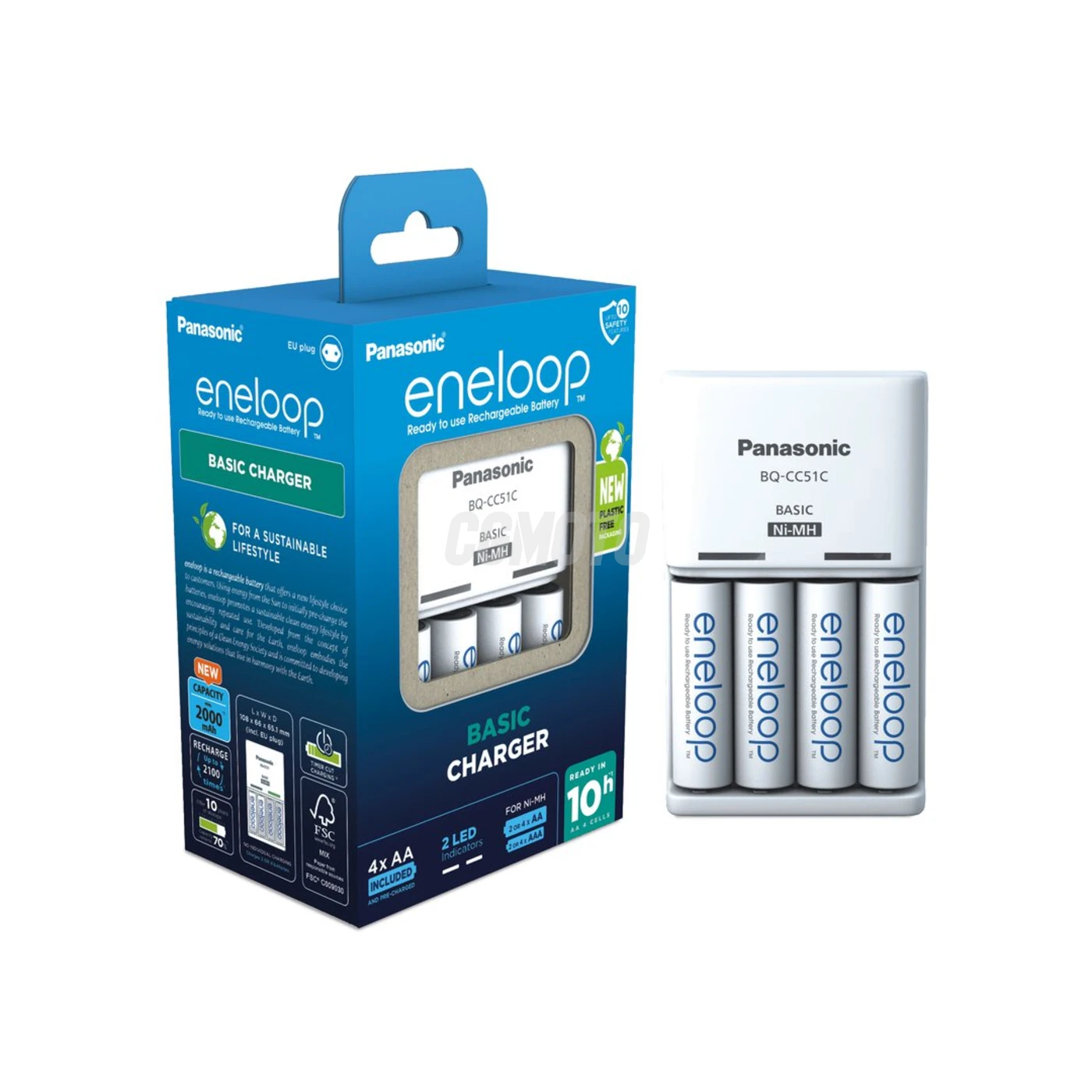 Cargador NIMH BQ-CC51+4 
