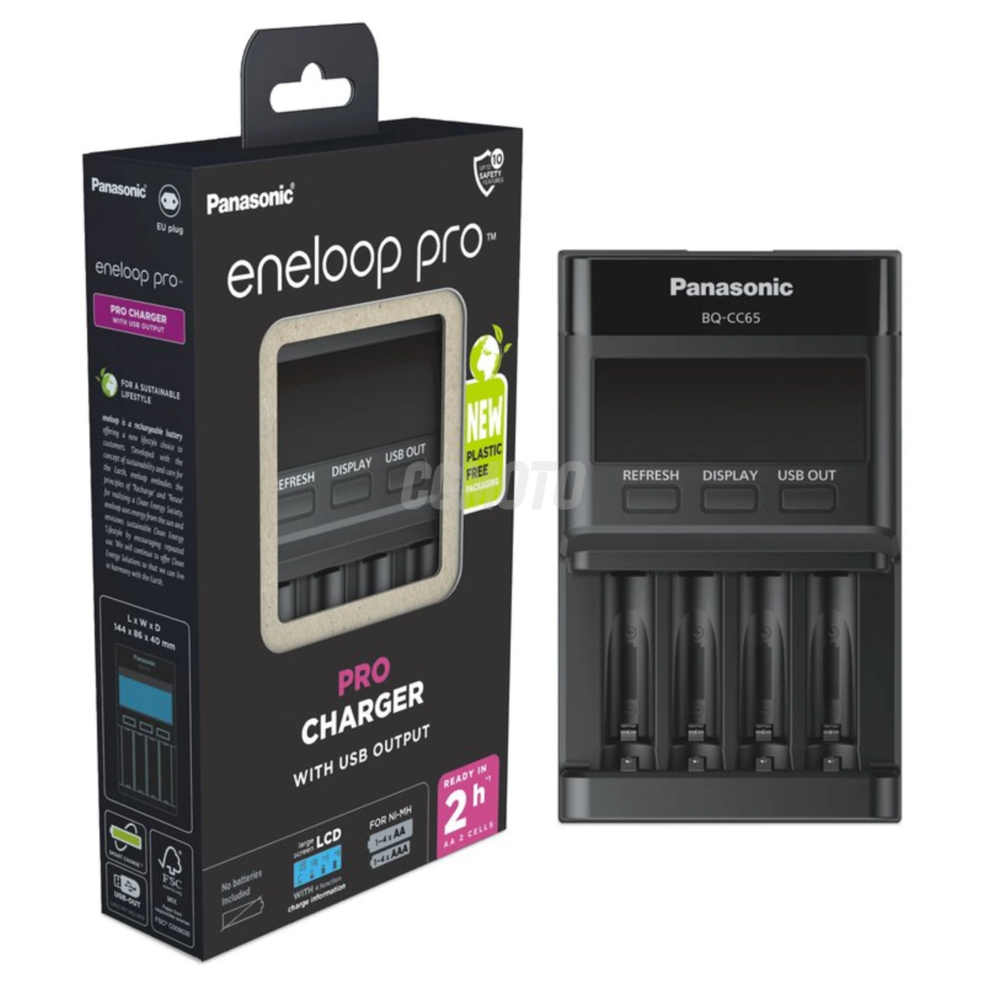 Cargador NIMH BQ-CC65 