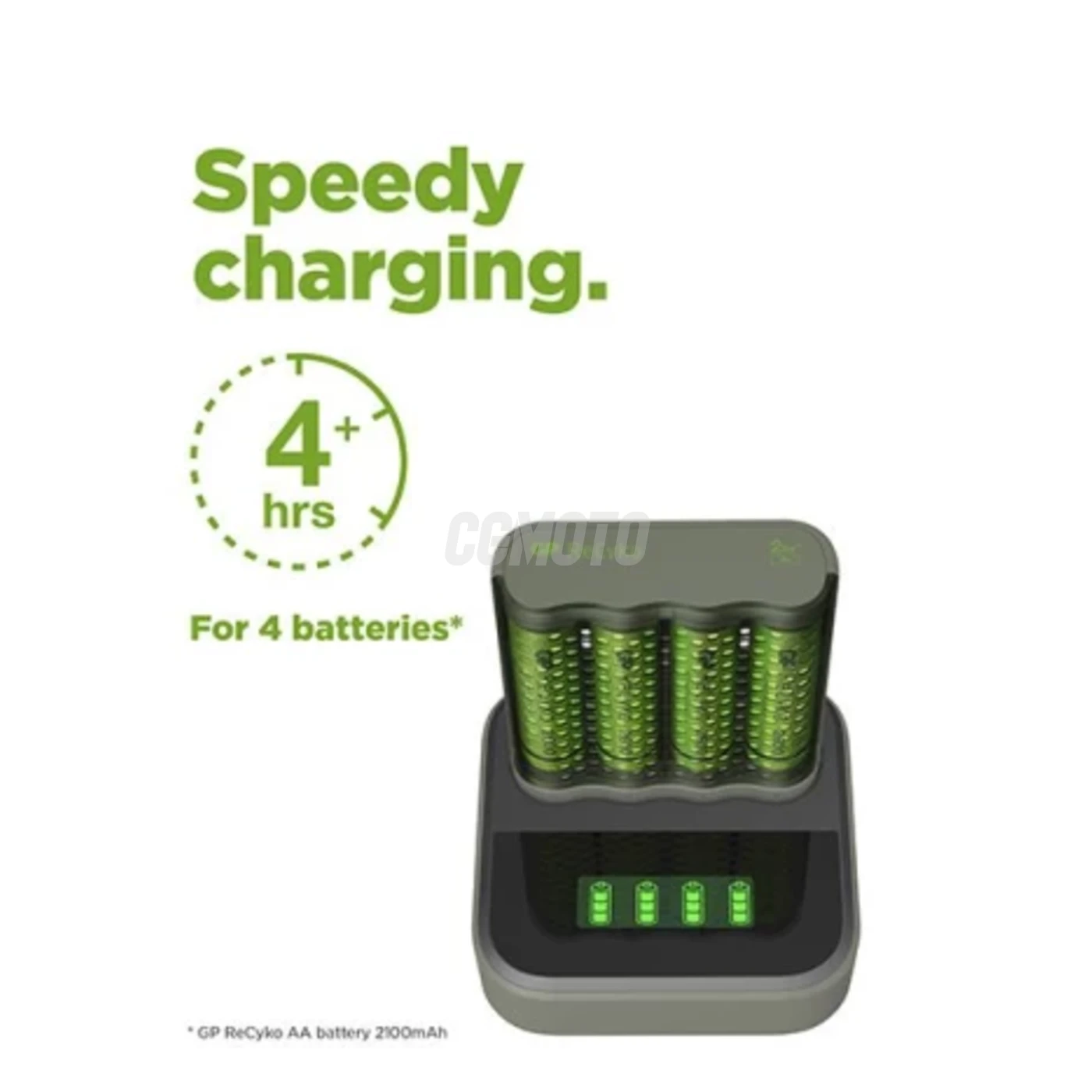 Cargador rápido 2-4 horas M451 USB + 8 pilas NiMH AA  2600 mAh + estación D851