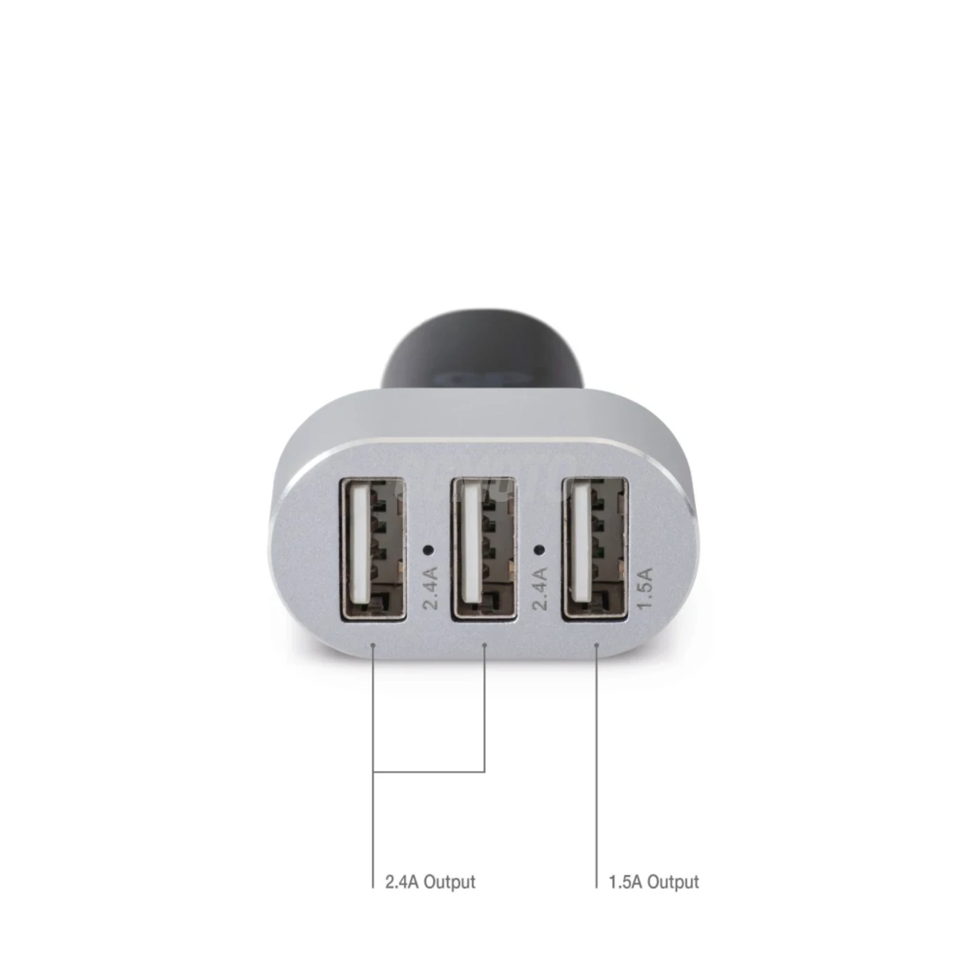 GP Cargador de coche CC61 - USB - 2 ports USB 2 4A + 1 port USB 1 5A