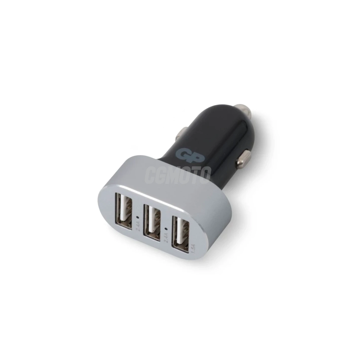 GP Cargador de coche CC61 - USB - 2 ports USB 2 4A + 1 port USB 1 5A
