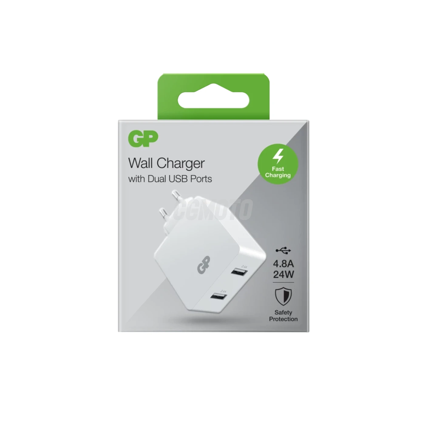 GP Cargador de red USB WA42 4A x 2