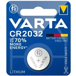 1 pila de botÃ³n de litio CR2032 3 V 230 mAh