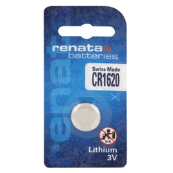 1 pila de botón de litio CR1620 3 V 68 mAh