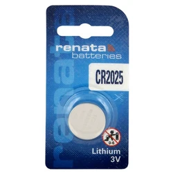 1 pila de botón de litio CR2025 3 V 180 mAh