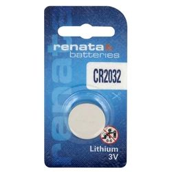 1 pila de botón de litio CR2032 3 V 260 mAh