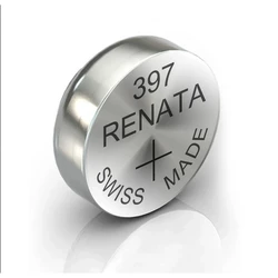 1 pila de botón de óxido de plata 397 / SR726SW / SR59  1,55 V 