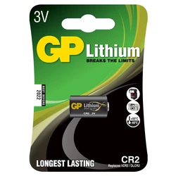 1 pila de litio CR2 3 V 