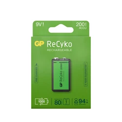 1 pila recargables NIMH 6LF22 9 V Recyko 200 mAh